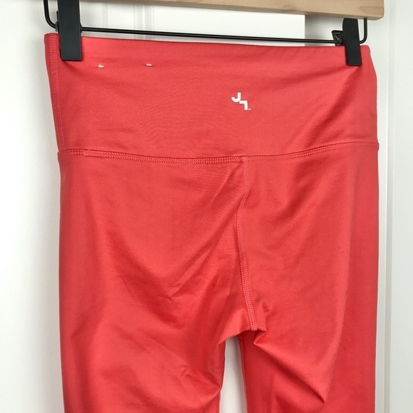 JoyLab 7/8 Coral Comfort Color Block Leggings- XS - Picture 7 of 10
